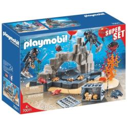 Playmobil Les Policiers d'élite - SuperSet Unité de plongée sous-marine - 70011