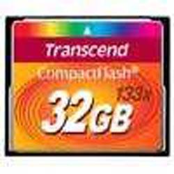 CompactFlash 32 Go 133x (45 Mb/s) - Transcend