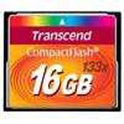 CompactFlash 16 Go 133x (45 Mb/s) - Transcend