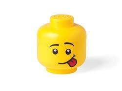 Rangement en forme de tête de garçon LEGO - Petit (comique)