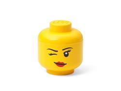 Rangement en forme de tête de fille LEGO - Mini (clin d'oeil)