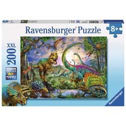 Ravensburger - Puzzle 200 pièces XXL - Le royaume des dinosaures