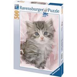 Ravensburger - Puzzle 500 pièces Douceur de chaton