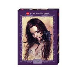 La Grande Récré - Puzzle 1000 pièces Victoria Francès Favole : Dark rose