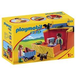 Etal de marché transportable Playmobil 1.2.3 9123