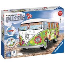Ravensburger - Puzzle 3D : Combi T1 Volkswagen - Hippie Style