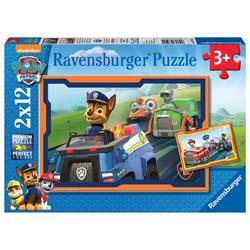 Ravensburger - Puzzles 2x12 pièces - La Pat