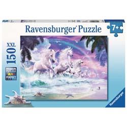 Ravensburger - Puzzle 150 pièces XXL Licornes sur la plage