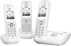 Téléphone sans fil Gigaset AS405A Trio Blanc