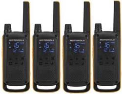 Talkie walkie Motorola T82 Extreme Quadpack