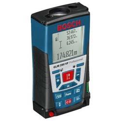 Bosch télémètre laser portée 250m - glm 250 vf - 0601072100