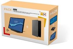 Tablette tactile Lenovo Pack M10+ 10.3'' 128Go Wifi Grise + Station d'accueil + Folio