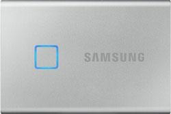 SSD externe Samsung SSD EXTERNE T7 TOUCH 2T SILVER