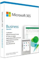 Logiciel Microsoft 365 BUSINESS STANDARD - 1 AN D'ABONNEMENT - 1 PERSONNE