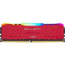CRUCIAL Ballistix Red - 2 x 8 Go - DDR4 3200 MHz - RGB - Rouge