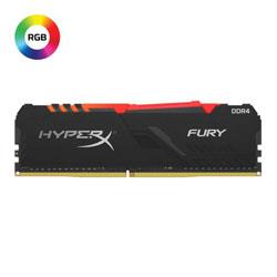 HYPERX Fury RGB - 2 x 8 Go - DDR4 3200 MHz - Noir