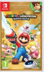 Jeu Switch Ubisoft Mario Lapins Crétins Kingdom Battle Gold