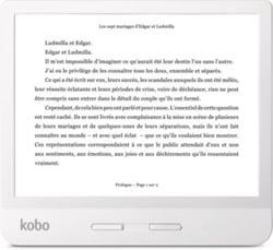 Liseuse eBook Kobo Libra H2O Blanche