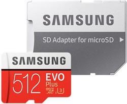 Samsung Micro SD 512GO EVO PLUS
