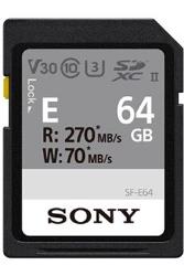Carte mémoire SD Sony SFE64.AE