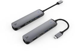 Hub Adeqwat USB-C 6 en 1