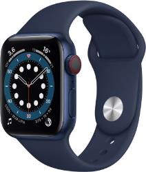 Montre connectée Apple Watch 40MM Alu Bleu/Bleu Series 6 Cellular