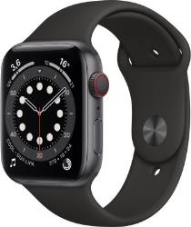 Montre connectée Apple Watch 44MM Alu Gris/Noir Series 6 Cellular