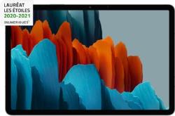 Tablette Android Samsung Galaxy Tab S7+ 5G 128Go Noir