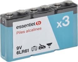 Pile Essentielb 6LR61 3 X 9 Volts