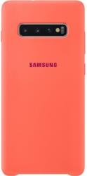Coque Samsung S10+ Silicone ultra fine rose