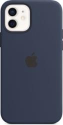 Coque Apple iPhone 12/12 Pro Silicone bleu MagSafe