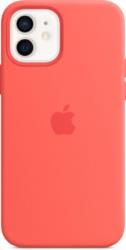 Coque Apple iPhone 12/12 Pro Silicone rose MagSafe