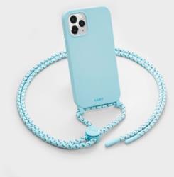 Coque collier Laut iPhone 12 mini Pastels bleu
