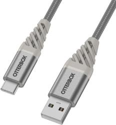 Câble USB C Otterbox Premium USB A-C 1M Argent