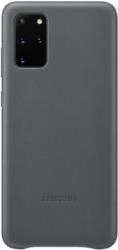 Coque Samsung S20+ Cuir gris
