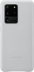 Coque Samsung S20 Ultra Cuir gris clair