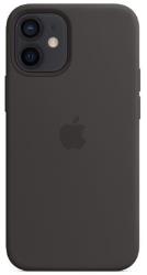 Coque Apple iPhone 12 mini Silicone noir MagSafe