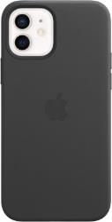 Coque Apple iPhone 12/12 Pro Cuir noir MagSafe