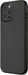 Coque Rhinoshield iPhone 12 Pro Max SolidSuit Carbone noir
