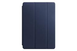 Housse et étui pour tablette Apple Smart Cover en cuir bleu nuit pour iPad Pro 10,5