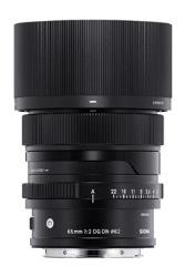 Objectif à Focale fixe Sigma Hybride 65mm f/2 DG DN Contemporary Noir pour Sony E