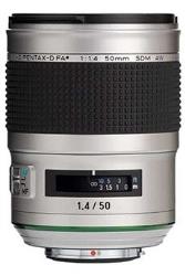 Objectif à Focale fixe Pentax HD D-FA 50mm f/1.4 Silver
