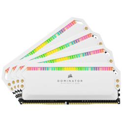 Corsair Dominator Platinum - 32 Go - RGB - Blanc