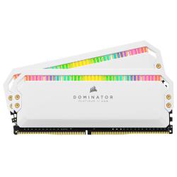 Corsair Dominator Platinum - 2 x 8 Go - DDR4 4000 MHz - RGB - Blanc