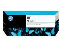 HP 81 - noir par coloration - originale - DesignJet - cartouche d