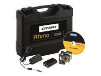 DYMO Rhino 5200 - Hard Case Kit - etiqueteuse - Noir et blanc