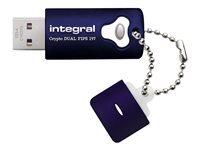 Clé USB Integral Crypto Dual - 4 Go
