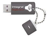 Clé USB Integral Crypto - 4 Go waterproof et anti-choc