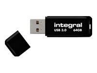 Clé USB Integral NOIR - 64 Go