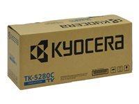 Kyocera TK 5280C - cyan - originale - kit toner